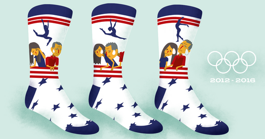 Aly Raisman Is Designing Socks Featuring Her Stressed Out Parents