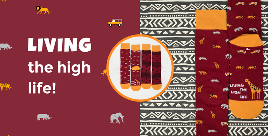 These Wild Socks Will Take You on a South African Safari