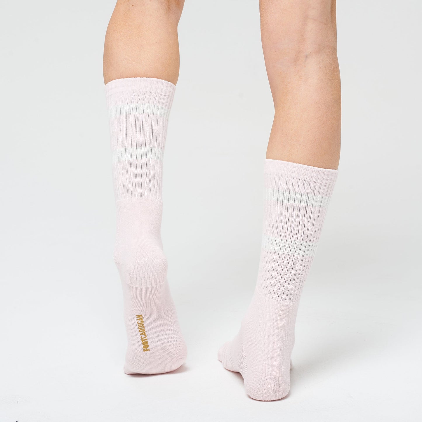 Pink White Stripe Crew - 3 Pack