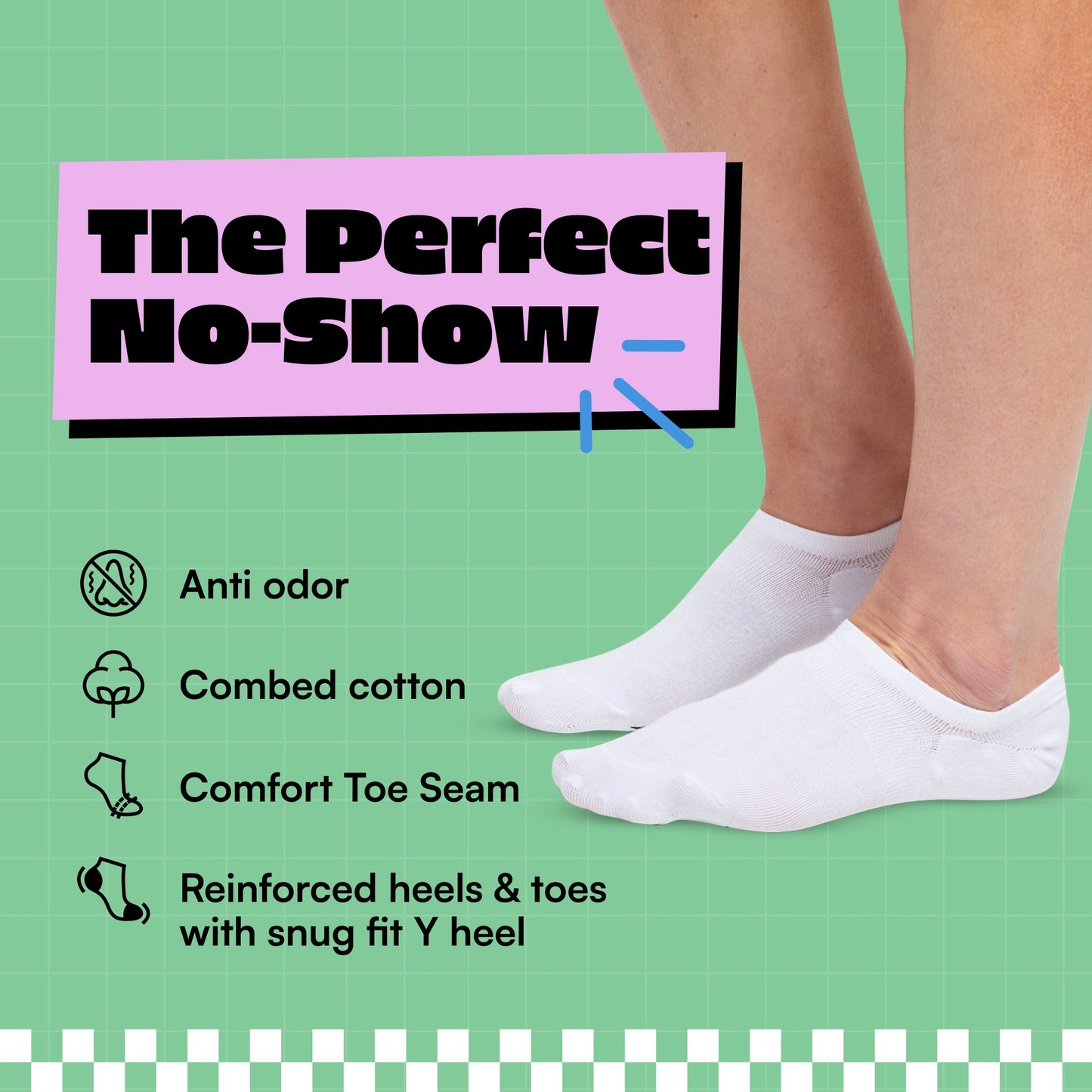 No-Show Socks 5-Pack