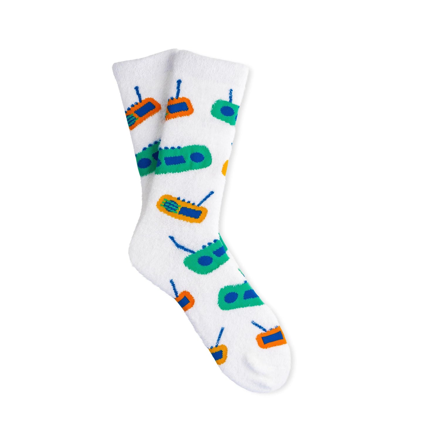 Fuzzy Sock 4 Pair Wild Set