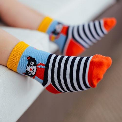 Kid's Sock of the Month Club Say it with a Sock